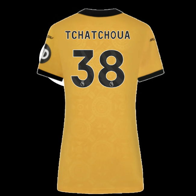 2025-2026 Wolves Home Shirt (Womens) (Tchatchoua 38)