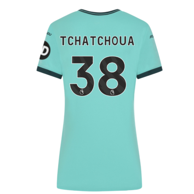 2025-2026 Wolves Away Shirt (Womens) (Tchatchoua 38)