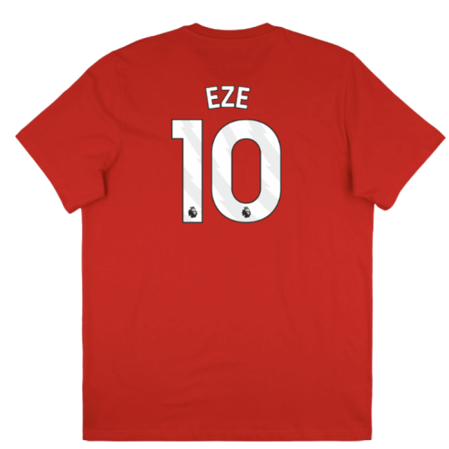 2025-2026 Arsenal Season Graphic Tee (Scarlet) (Eze 10)