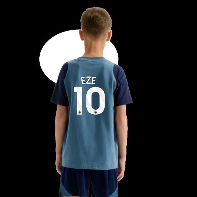 2025-2026 Arsenal Training Tee (Blanch Blue) - Kids (Eze 10)