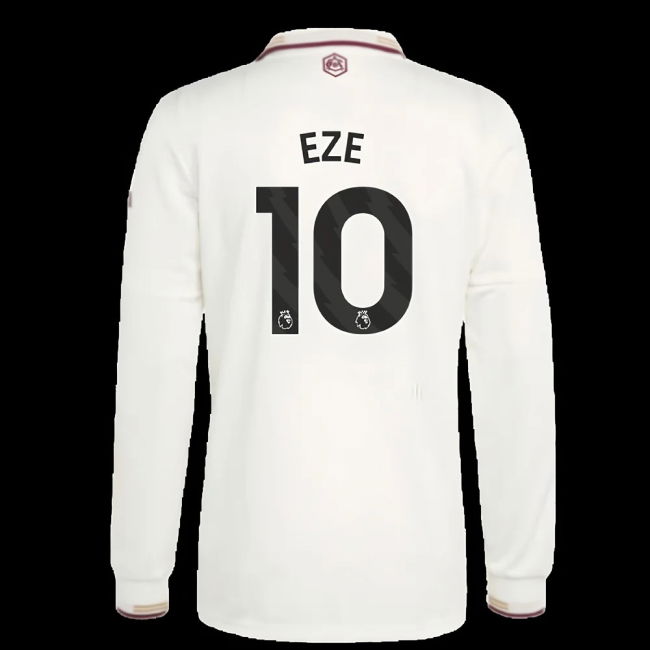 2025-2026 Arsenal Authentic Long Sleeve Third Shirt (Eze 10)