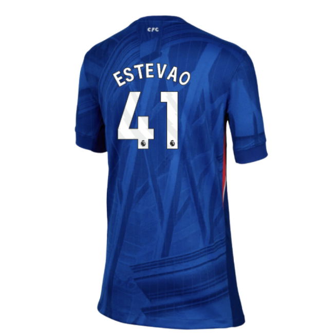 2025-2026 Chelsea Home Shirt (Kids) (Estevao 41)