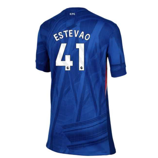 2025-2026 Chelsea Home Shirt (Kids) (Estevao 41)