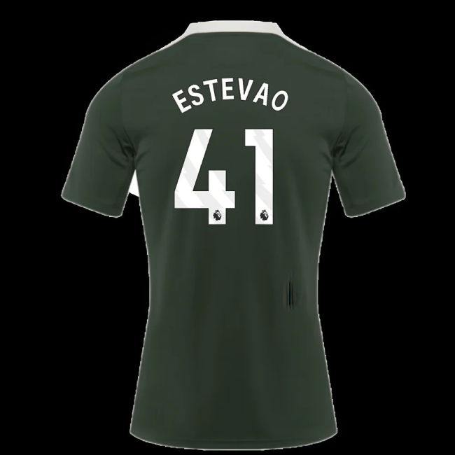 2025-2026 Chelsea Dri-Fit Strike Training Shirt (Green) (Estevao 41)