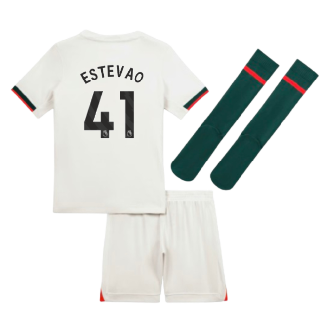 2025-2026 Chelsea Away Mini Kit (Estevao 41)