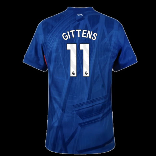 2025-2026 Chelsea Home Authentic Shirt (Gittens 11)