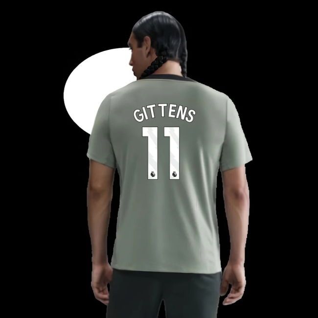 2025-2026 Chelsea Strike Training Shirt (Jade Green) (Gittens 11)