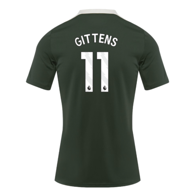 2025-2026 Chelsea Dri-Fit Strike Training Shirt (Green) (Gittens 11)