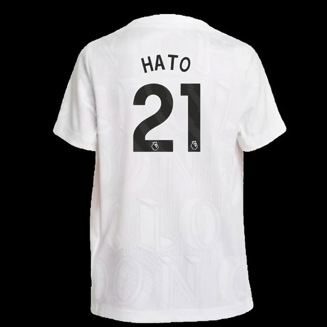 2025-2026 Chelsea Pre-Match Shirt (White) - Kids (Hato 21)