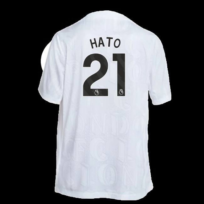 2025-2026 Chelsea Academy Pro Pre-Match Football Top (White) (Hato 21)