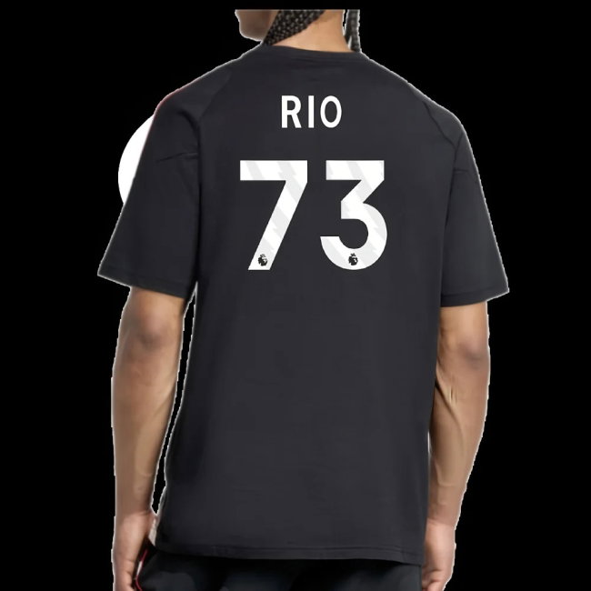 2025-2026 Liverpool Training Tee (Black) (Rio 73)