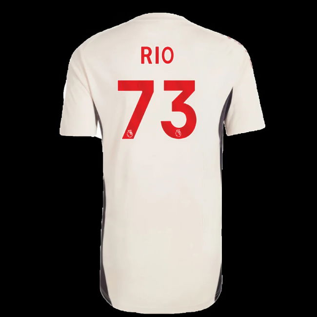 2025-2026 Liverpool Training Jersey (White) - Kids (Rio 73)