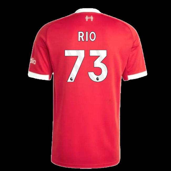 2025-2026 Liverpool Home Shirt (Rio 73)