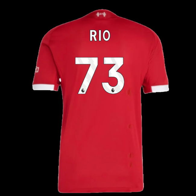 2025-2026 Liverpool Authentic Home Shirt (Rio 73)