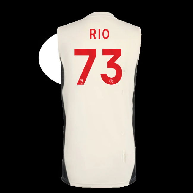 2025-2026 Liverpool Sleeveless Jersey (White) (Rio 73)
