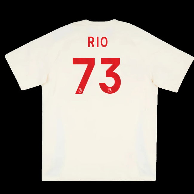 2025-2026 Liverpool Training Tee (White) (Rio 73)