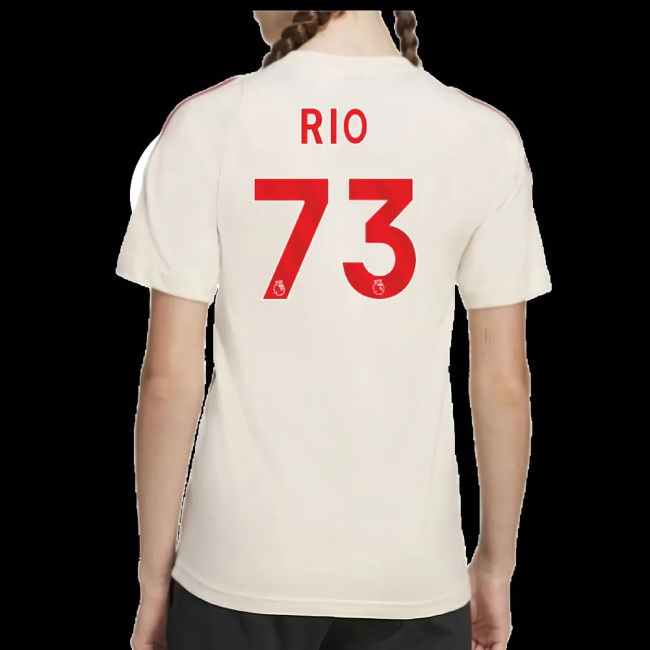2025-2026 Liverpool Training Tee (White) - Kids (Rio 73)