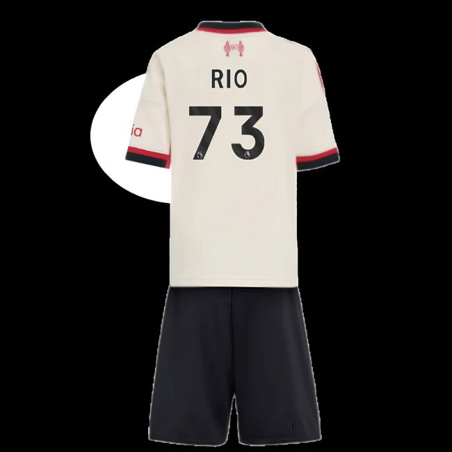 2025-2026 Liverpool Away Mini Kit (Rio 73)