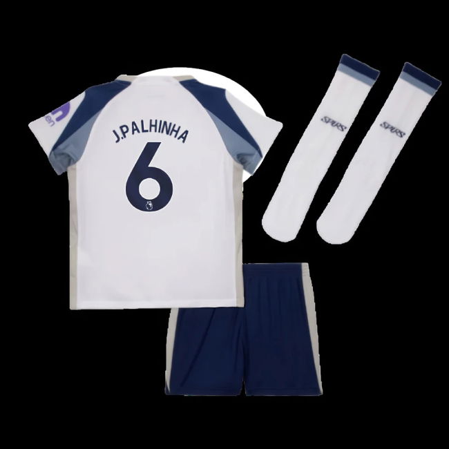 2025-2026 Tottenham Home Little Kids Mini Kit (J.Palhinha 6)