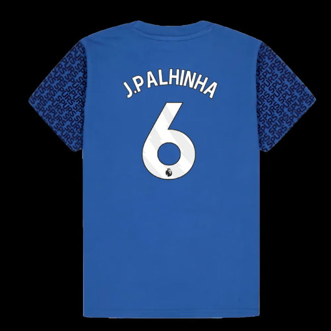 Tottenham Hotspur Graphic T-shirt (Blue) - Kids (J.Palhinha 6)