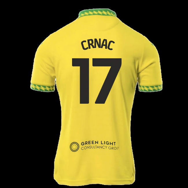 2025-2026 Norwich City Home Shirt (Crnac 17)