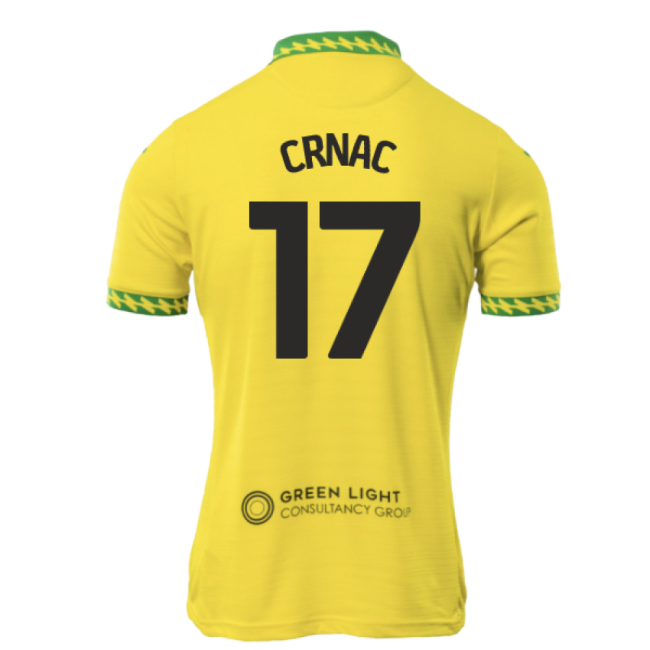 2025-2026 Norwich City Home Shirt (Crnac 17)