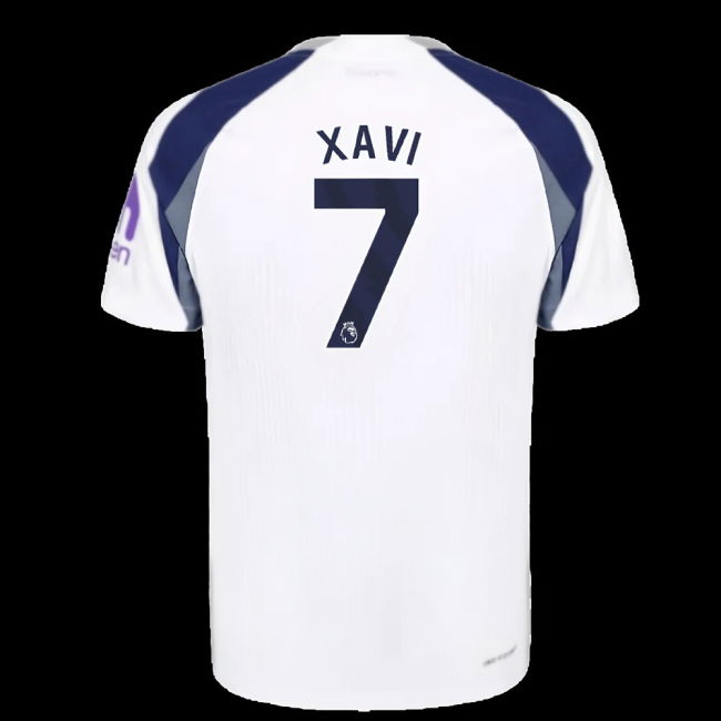 2025-2026 Tottenham Hotspur Authentic Home Shirt (Xavi 7)