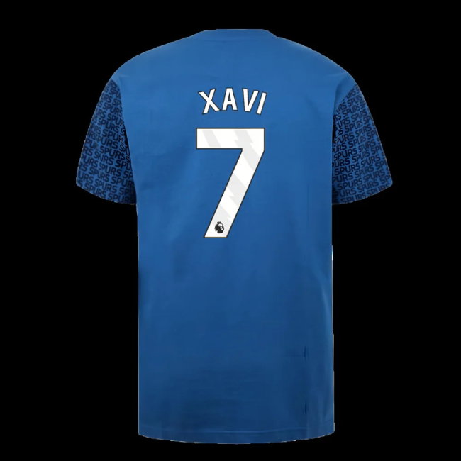 Tottenham Hotspur Graphic T-shirt (Blue) (Xavi 7)