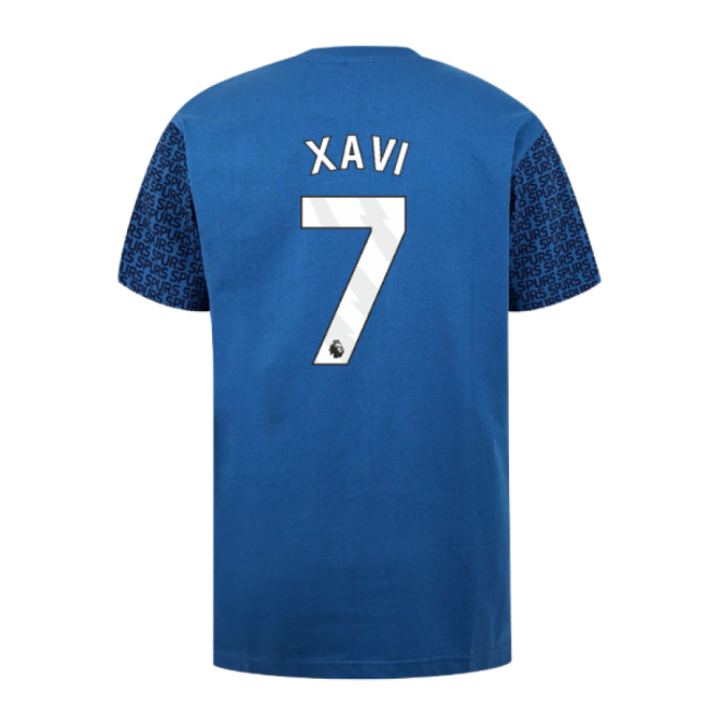 Tottenham Hotspur Graphic T-shirt (Blue) (Xavi 7)