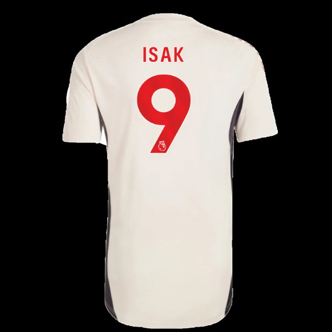 2025-2026 Liverpool Training Jersey (White) (Isak 9)