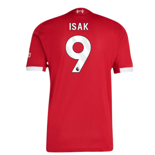 2025-2026 Liverpool Authentic Home Shirt (Isak 9)