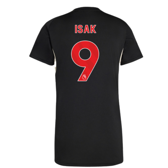 2025-2026 Liverpool Training Jersey (Black) - Womens (Isak 9)
