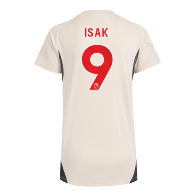 2025-2026 Liverpool Training Jersey (White) - Womens (Isak 9)