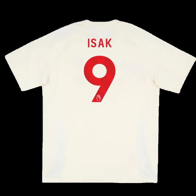 2025-2026 Liverpool Training Tee (White) (Isak 9)