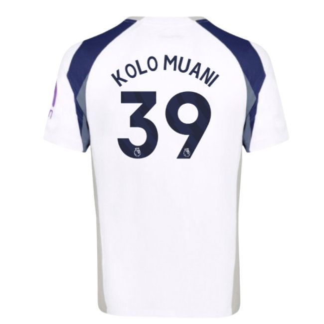 2025-2026 Tottenham Hotspur Home Shirt (Kolo Muani 39)