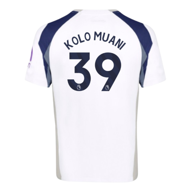 2025-2026 Tottenham Hotspur Home Shirt (Kolo Muani 39)