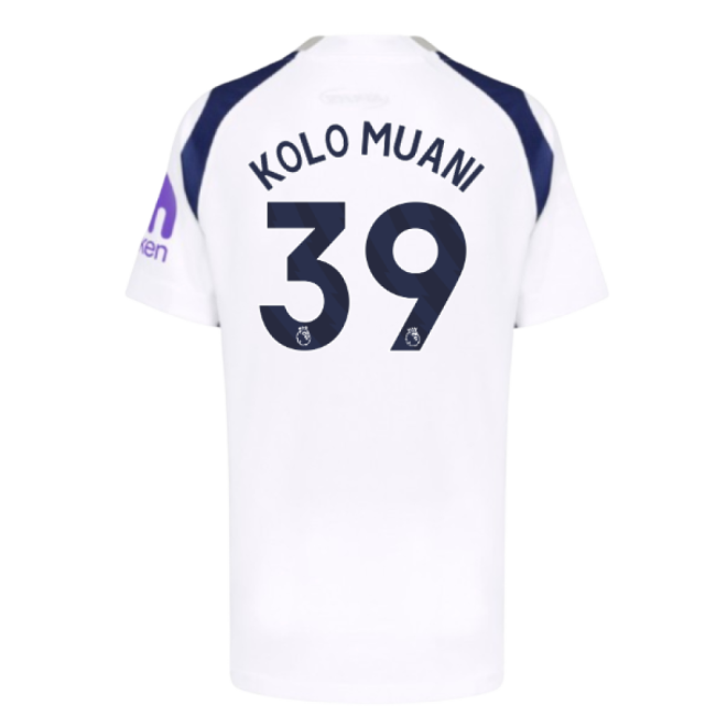 2025-2026 Tottenham Hotspur Home Shirt (Kids) (Kolo Muani 39)