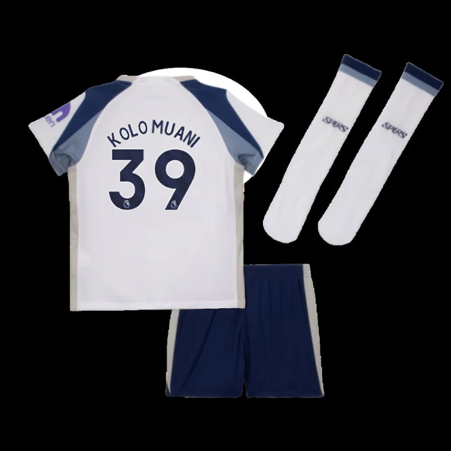 2025-2026 Tottenham Home Little Kids Mini Kit (Kolo Muani 39)