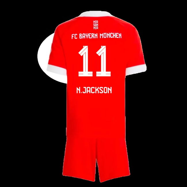 2025-2026 Bayern Munich Home Mini Kit (N.Jackson 11)