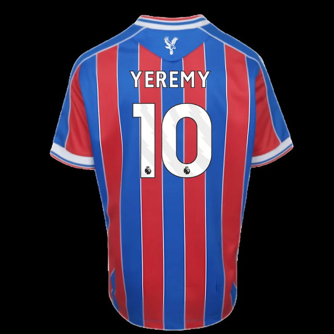2025-2026 Crystal Palace Home Shirt (Kids) (Yeremy 10)