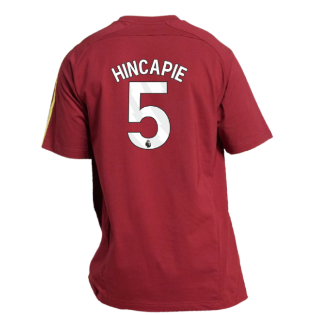 2025-2026 Arsenal UBP Tee (Noble Maroon) (Hincapie 5)
