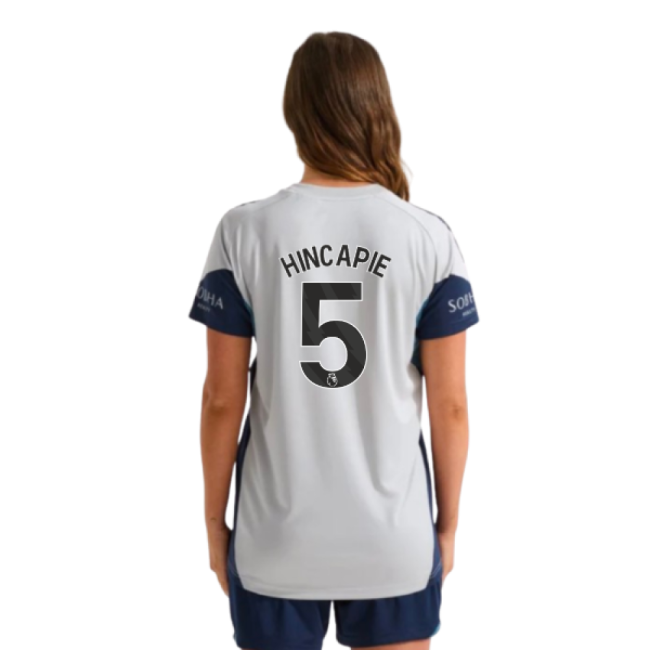 2025-2026 Arsenal Training Shirt (Grey Two) - Womens (Hincapie 5)