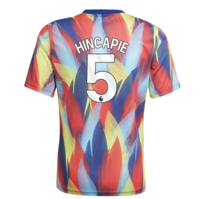 2025-2026 Arsenal Pre-Match Shirt (Victory Blue) - Kids (Hincapie 5)