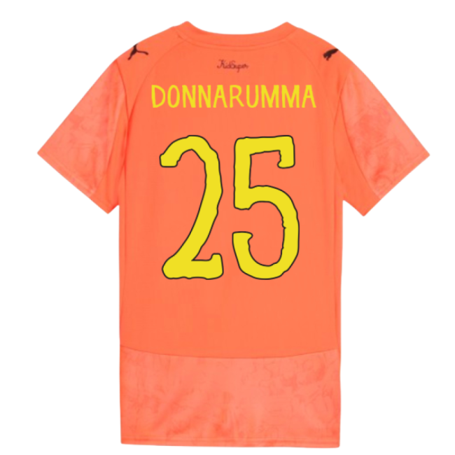 2025-2026 Manchester City CWC Goalkeeper Shirt (Neon Sun) - Womens (Donnarumma 25)