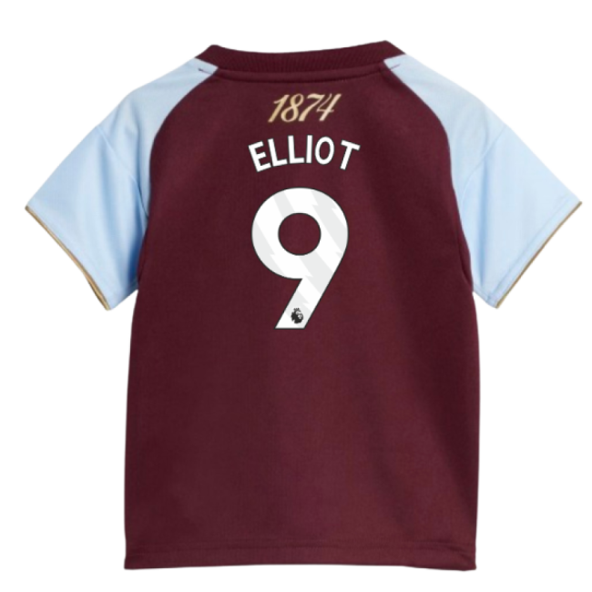 2025-2026 Aston Villa Home Baby Kit (Elliot 9)