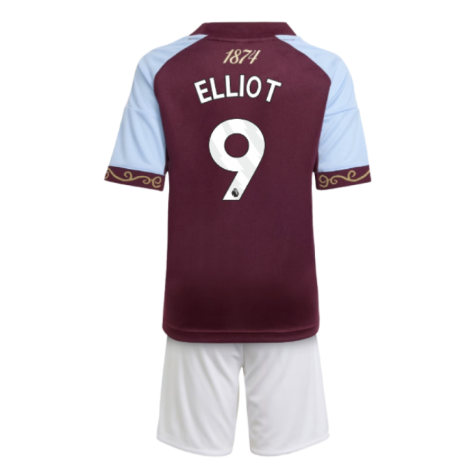 2025-2026 Aston Villa Home Mini Kit (Elliot 9)