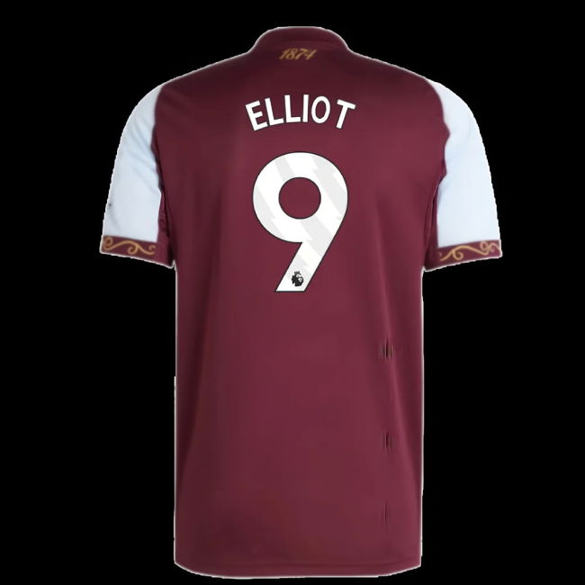 2025-2026 Aston Villa Home Shirt (Elliot 9)