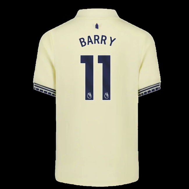2025-2026 Everton Away Shirt - Kids (Barry 11)
