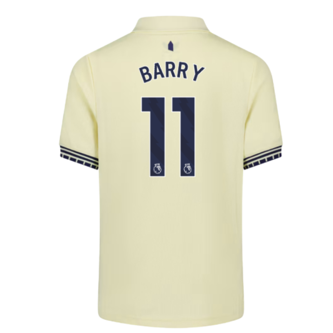 2025-2026 Everton Away Shirt - Kids (Barry 11)