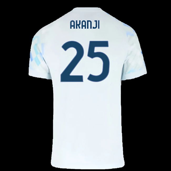2025-2026 Inter Milan Away Shirt (Akanji 25)